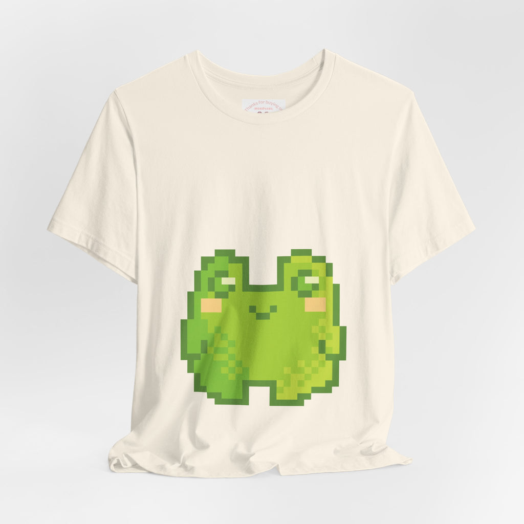 Pixel Frog Tee — Cute Retro 8-Bit Frog Graphic T-Shirt