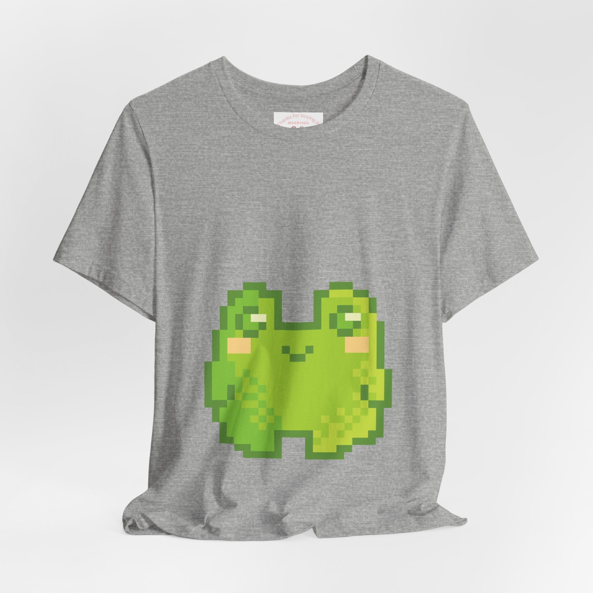 Pixel Frog Tee — Cute Retro 8-Bit Frog Graphic T-Shirt