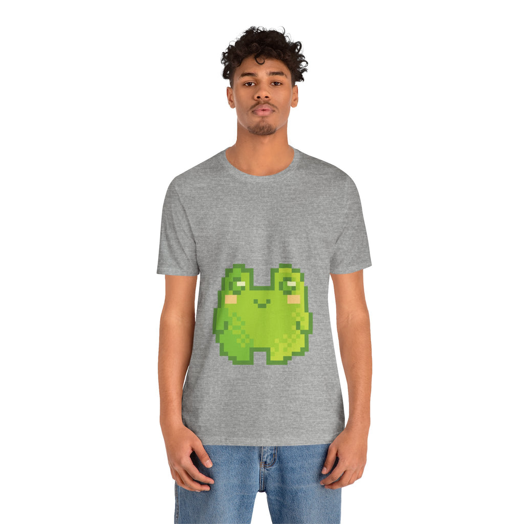 Pixel Frog Tee — Cute Retro 8-Bit Frog Graphic T-Shirt