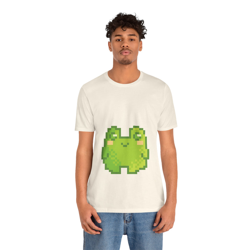 Pixel Frog Tee — Cute Retro 8-Bit Frog Graphic T-Shirt