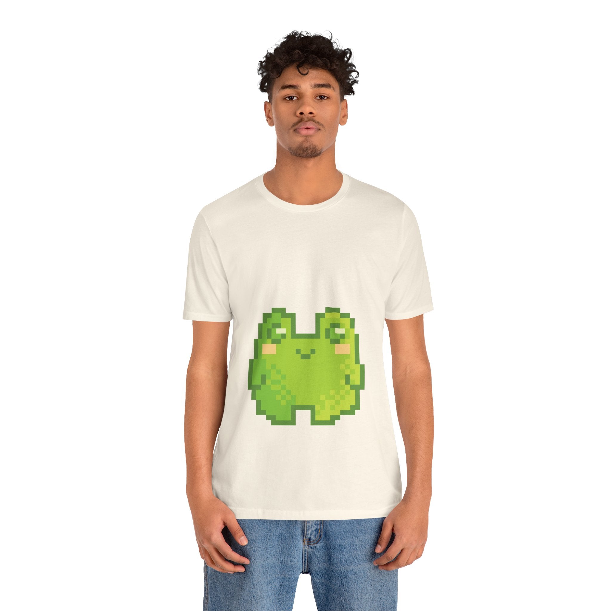 Pixel Frog Tee — Cute Retro 8-Bit Frog Graphic T-Shirt