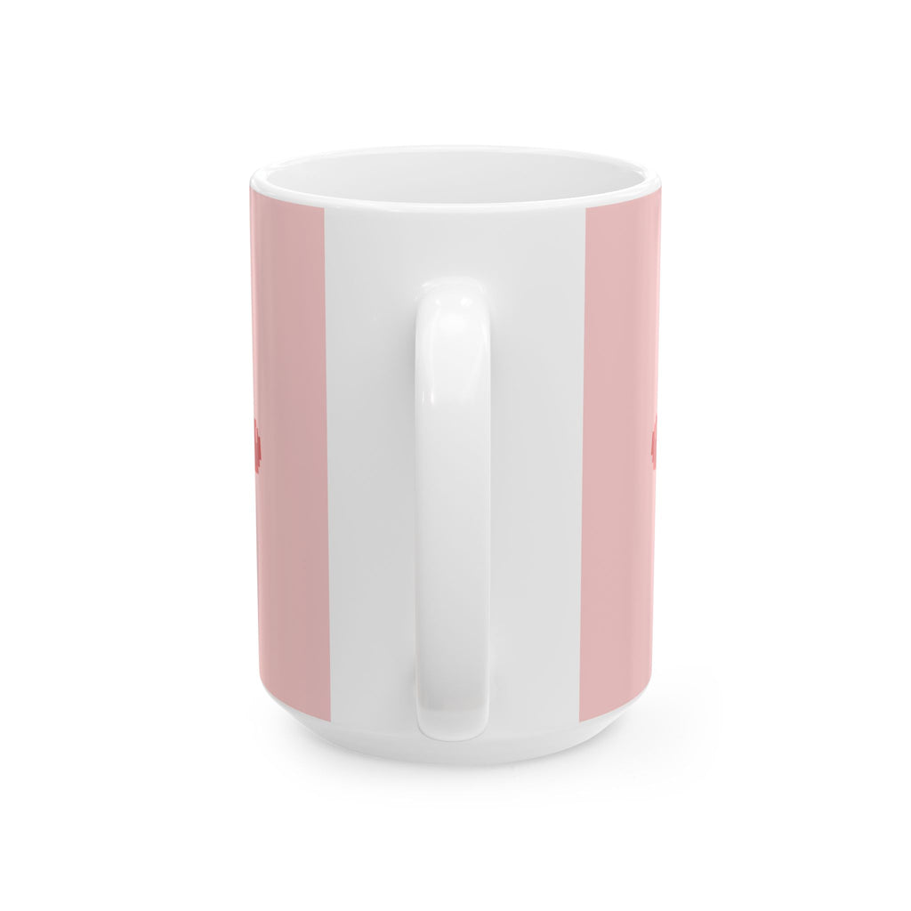 Inspirational Mug — "It's OK to Feel Overwhelmed" Ceramic Coffee Cup