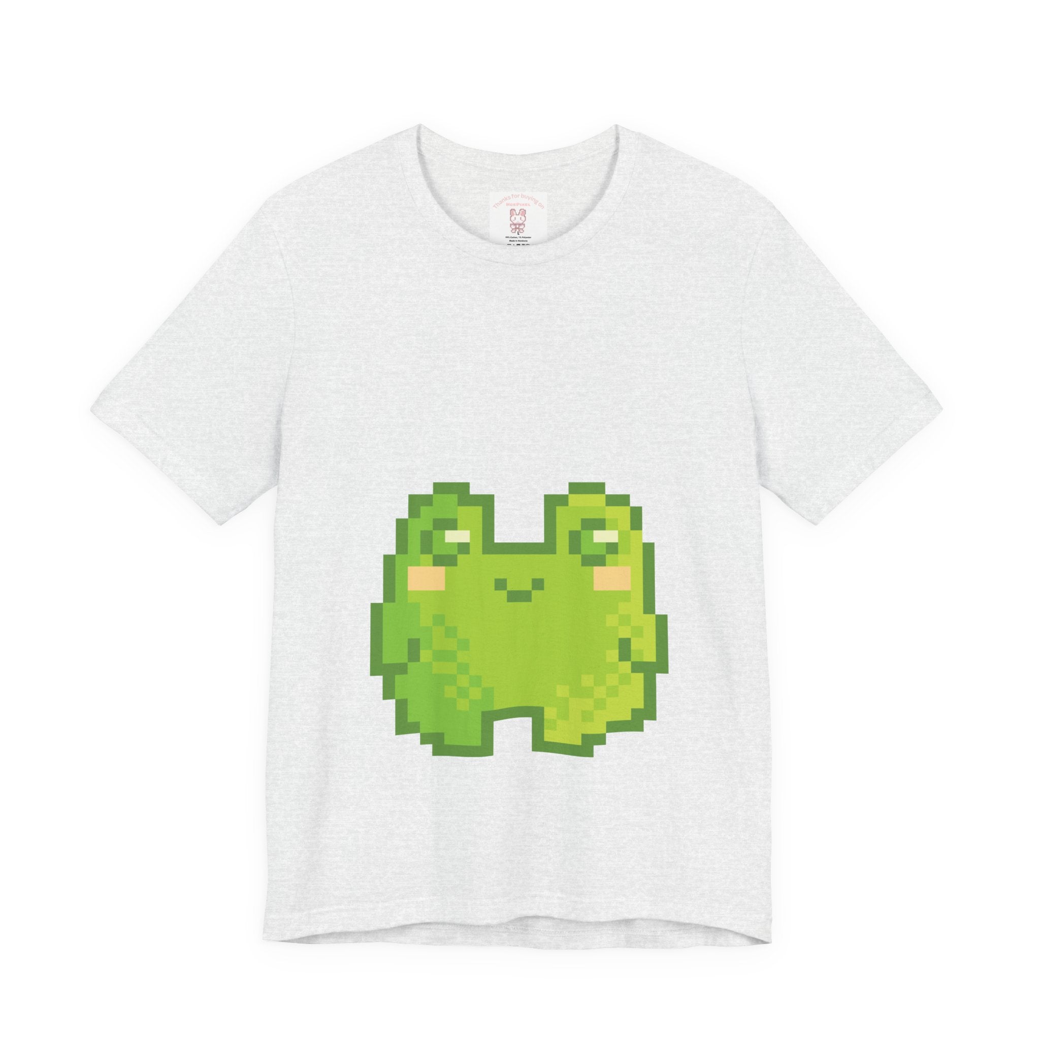 Pixel Frog Tee — Cute Retro 8-Bit Frog Graphic T-Shirt