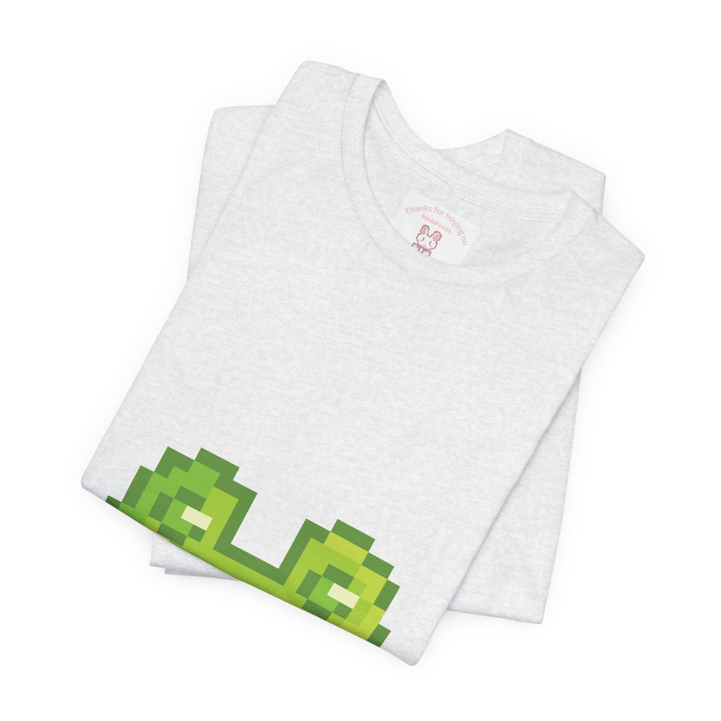 Pixel Frog Tee — Cute Retro 8-Bit Frog Graphic T-Shirt