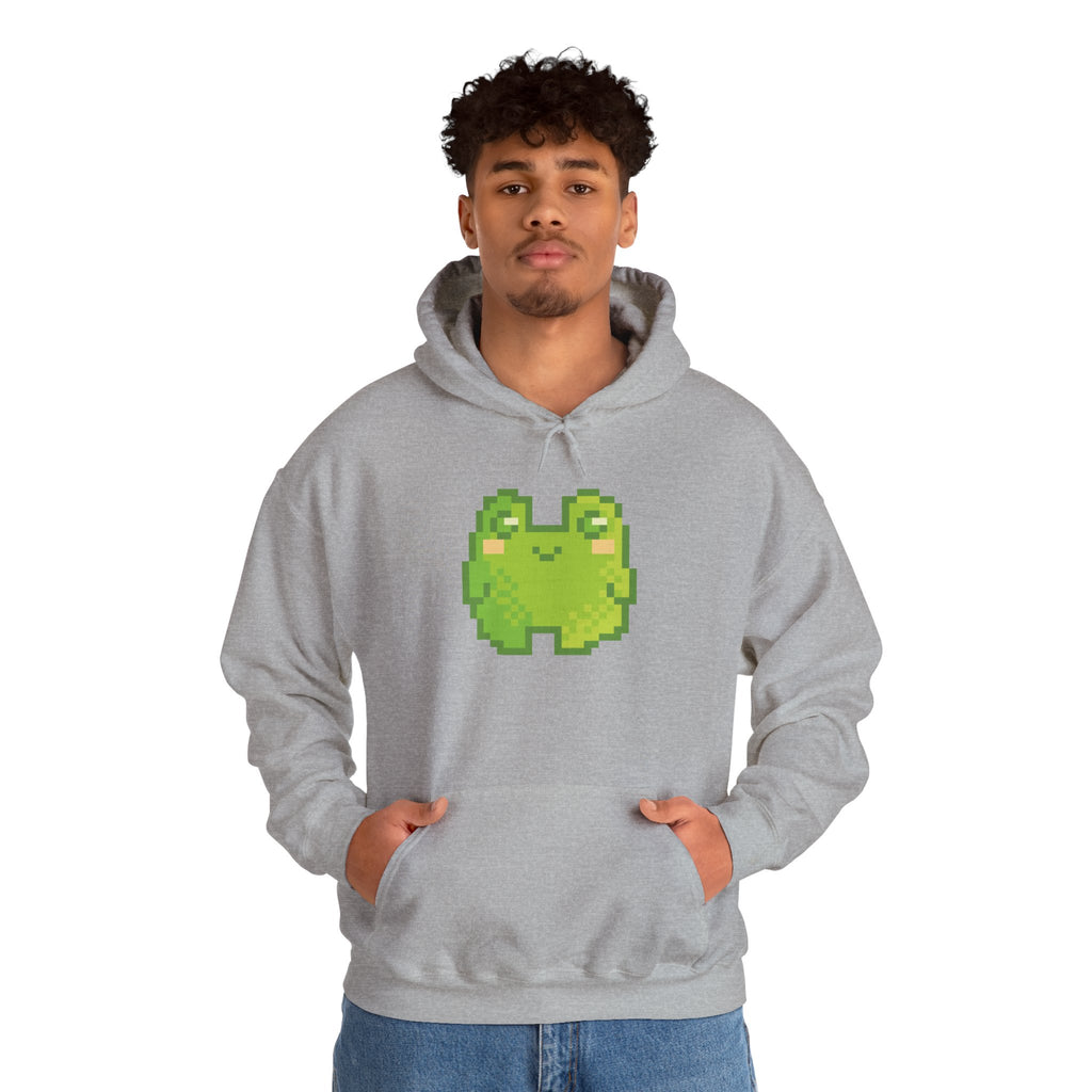 Pixel Frog Hoodie — Cute Retro 8‑Bit Style Sweatshirt