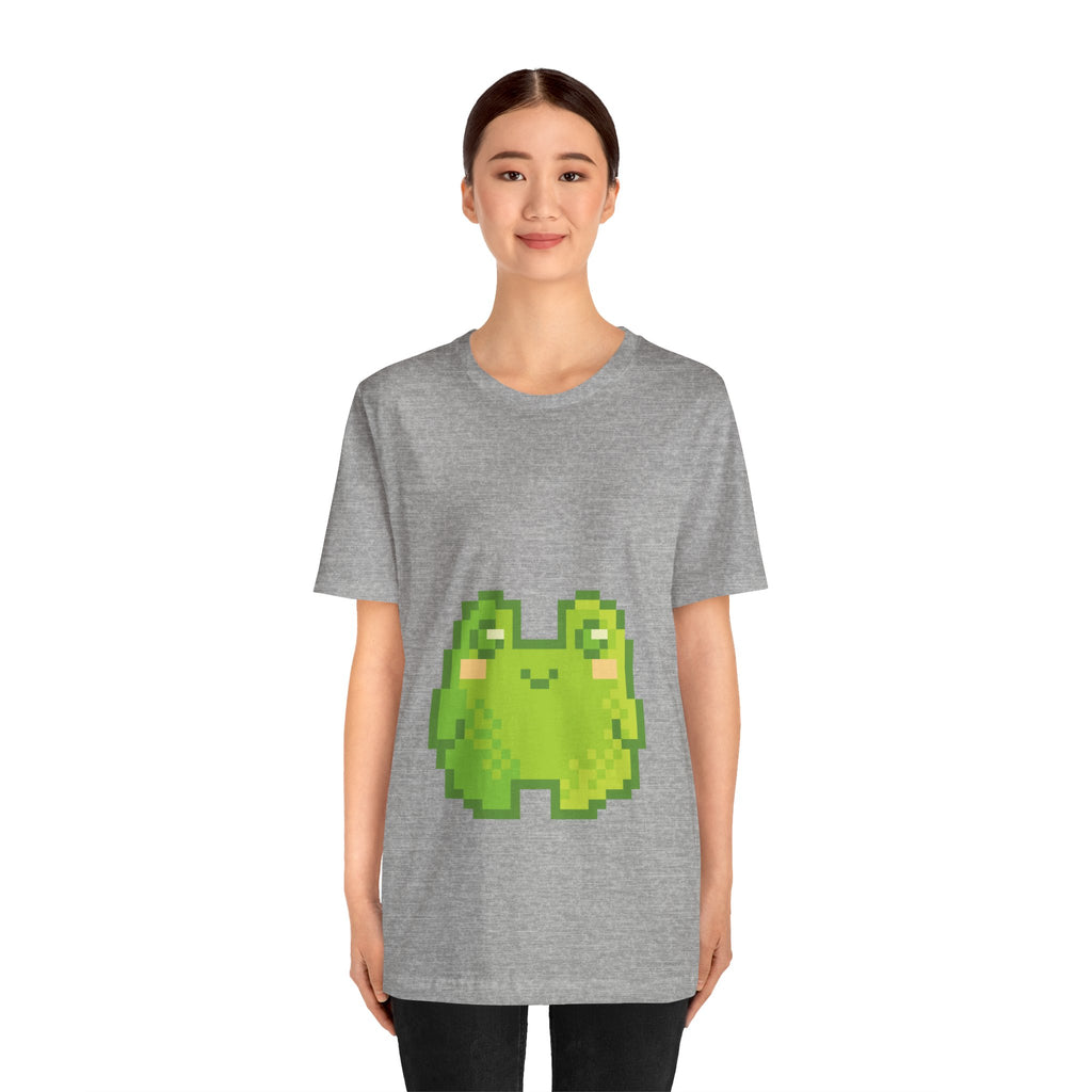 Pixel Frog Tee — Cute Retro 8-Bit Frog Graphic T-Shirt