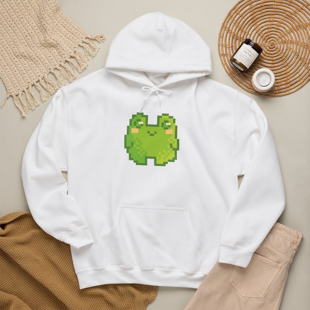 Pixel Frog Hoodie — Cute Retro 8‑Bit Style Sweatshirt
