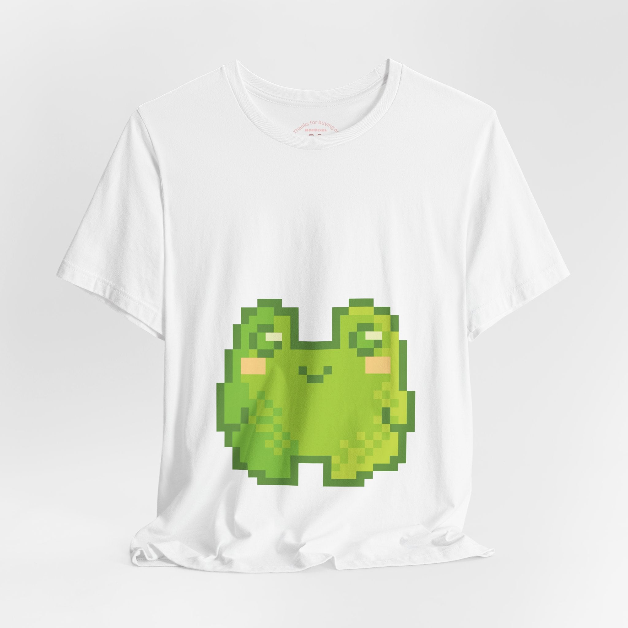 Pixel Frog Tee — Cute Retro 8-Bit Frog Graphic T-Shirt