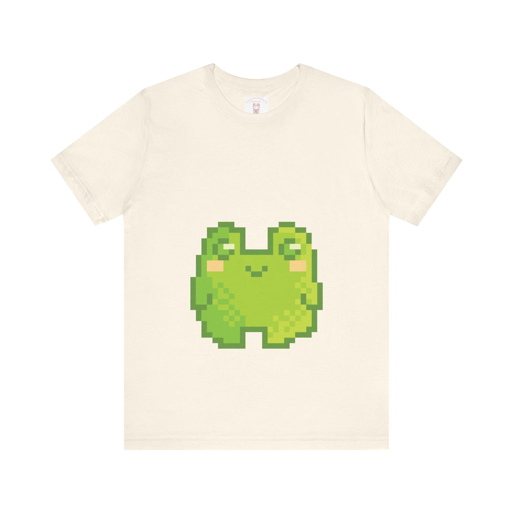 Pixel Frog Tee — Cute Retro 8-Bit Frog Graphic T-Shirt