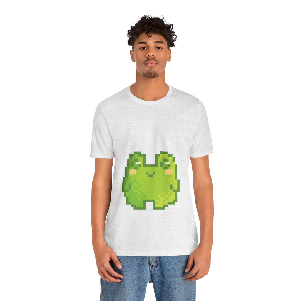 Pixel Frog Tee — Cute Retro 8-Bit Frog Graphic T-Shirt