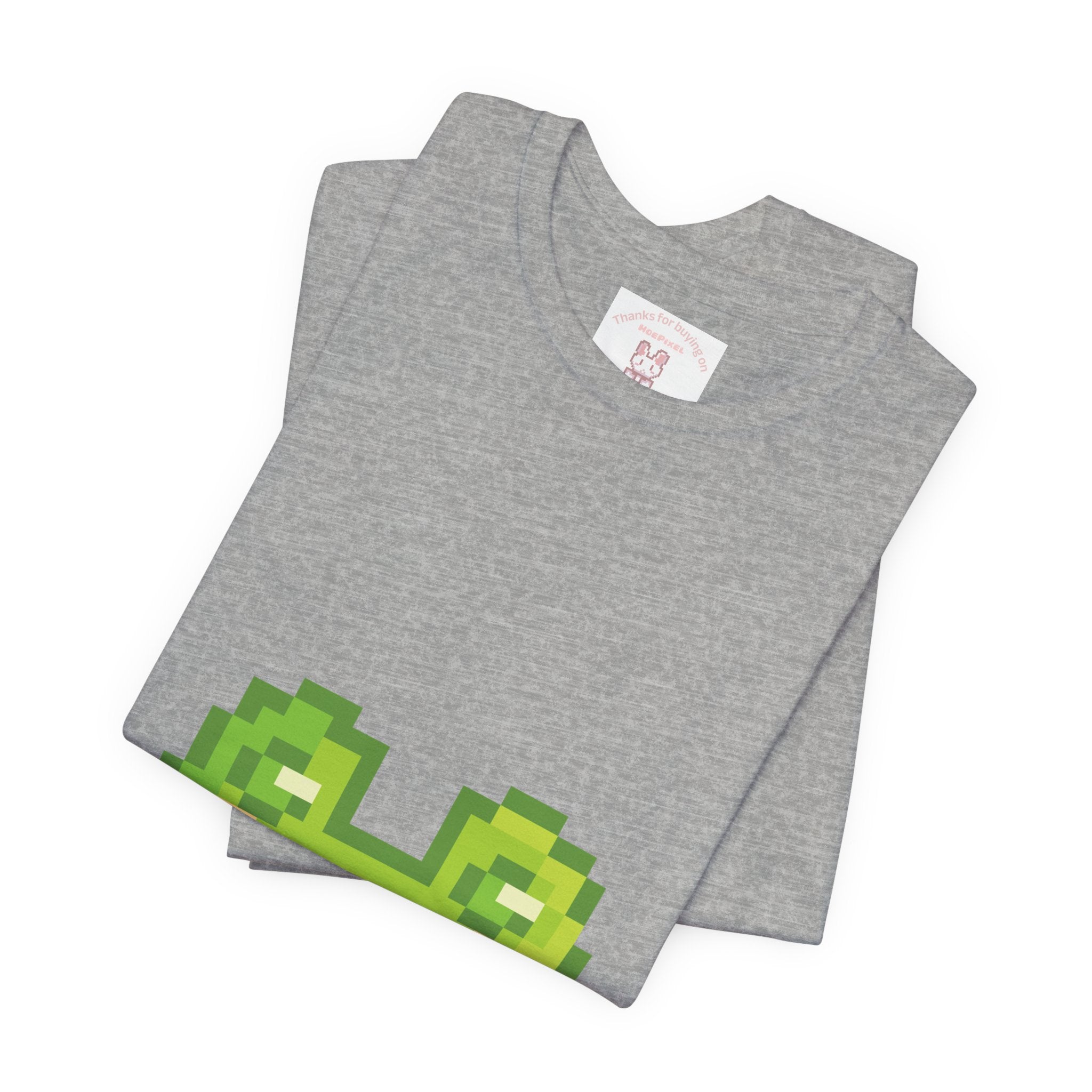 Pixel Frog Tee — Cute Retro 8-Bit Frog Graphic T-Shirt