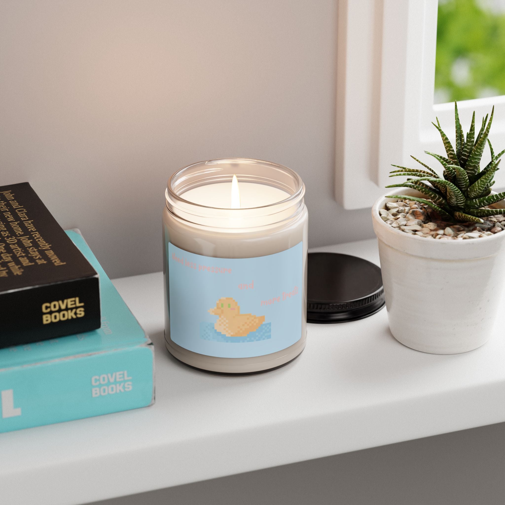 Soy Candle — Cute Rubber Duck Bath Scented 9oz