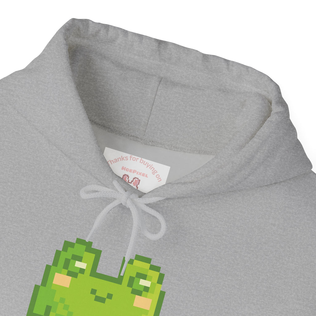 Pixel Frog Hoodie — Cute Retro 8‑Bit Style Sweatshirt