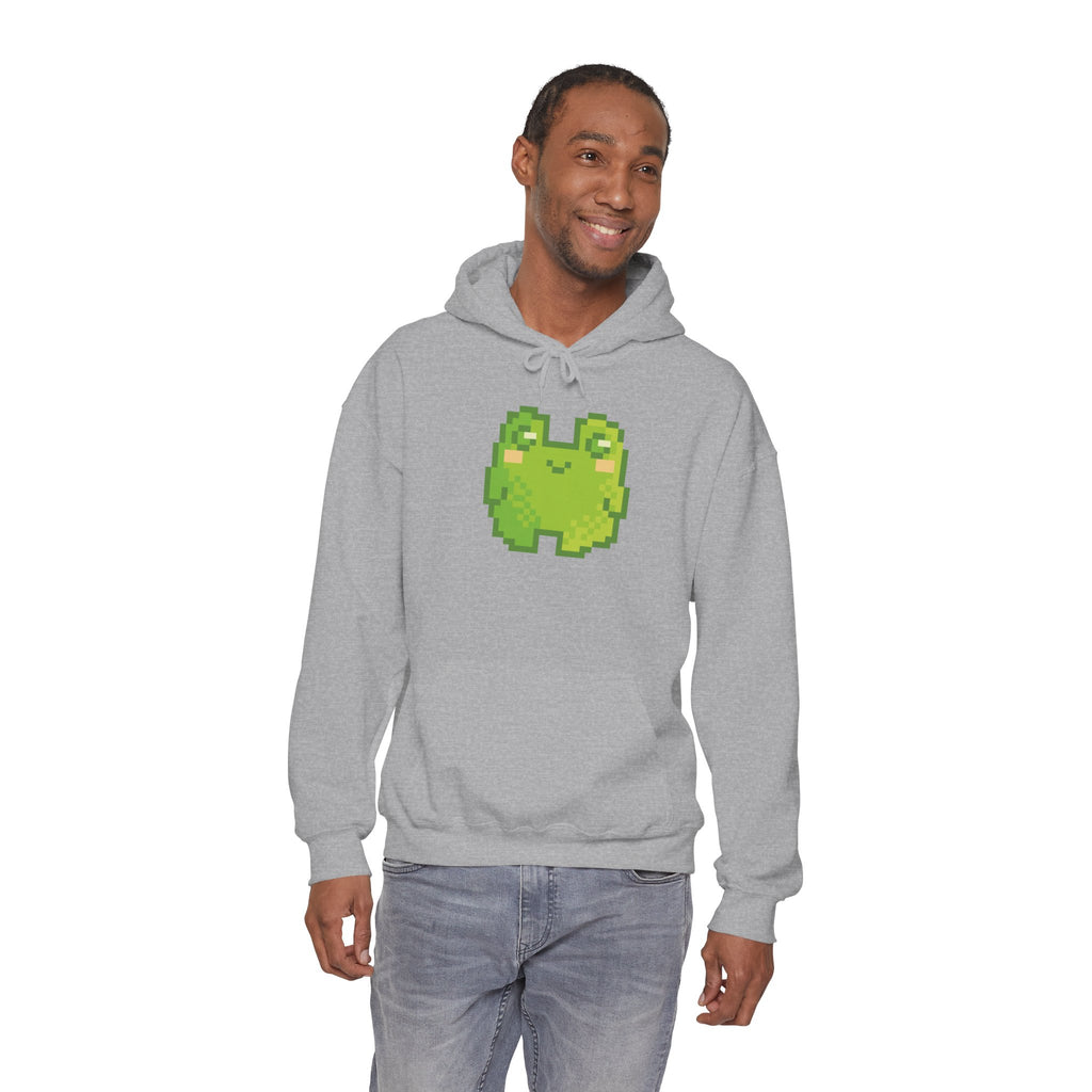 Pixel Frog Hoodie — Cute Retro 8‑Bit Style Sweatshirt