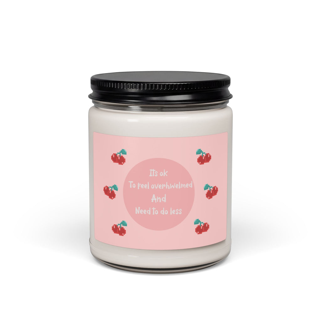 Soy Candle — "It’s OK to Feel Overwhelmed and Need to Do Less"