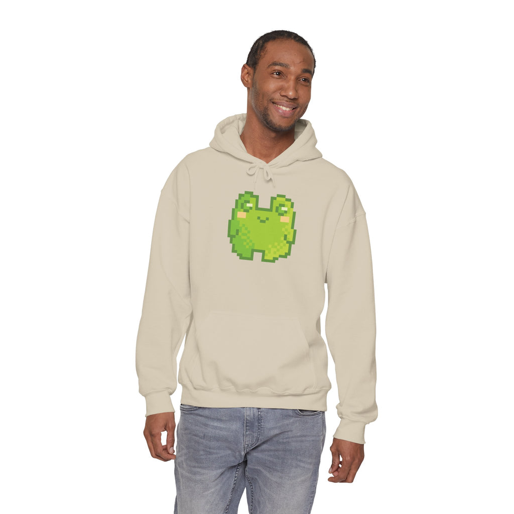 Pixel Frog Hoodie — Cute Retro 8‑Bit Style Sweatshirt