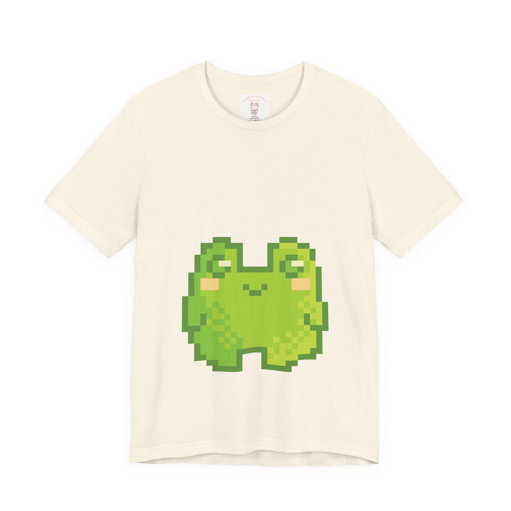 Pixel Frog Tee — Cute Retro 8-Bit Frog Graphic T-Shirt