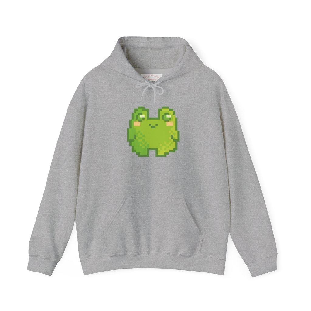 Pixel Frog Hoodie — Cute Retro 8‑Bit Style Sweatshirt