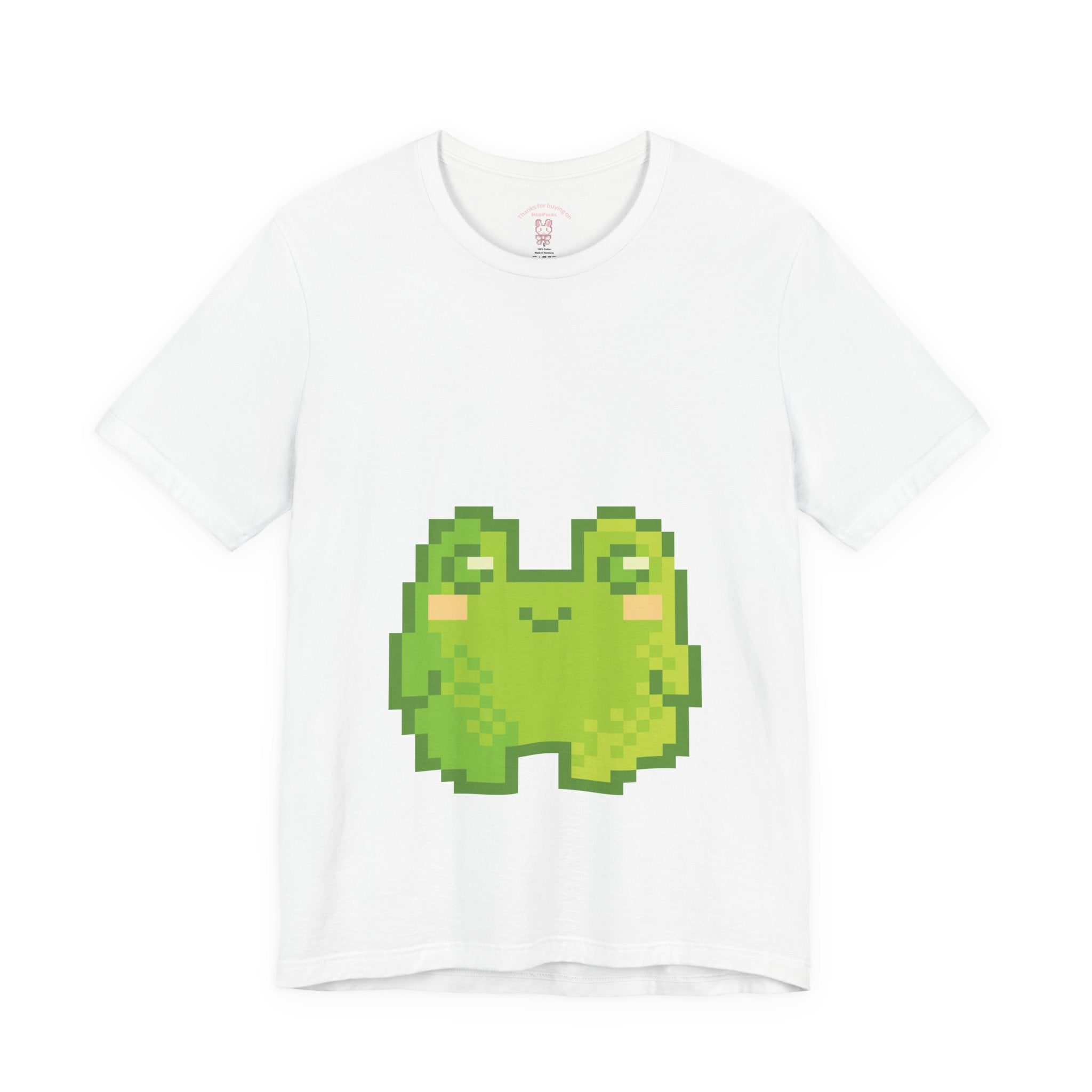 Pixel Frog Tee — Cute Retro 8-Bit Frog Graphic T-Shirt