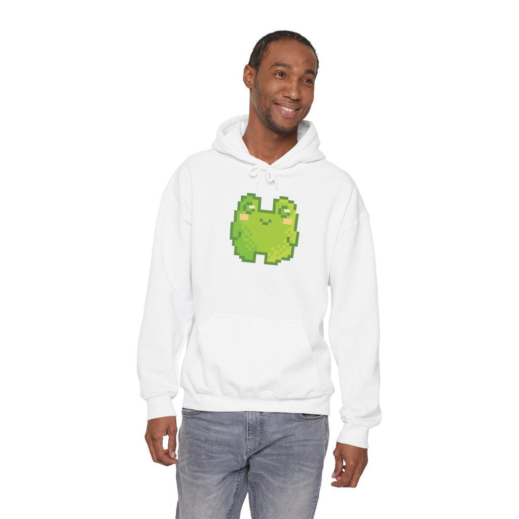 Pixel Frog Hoodie — Cute Retro 8‑Bit Style Sweatshirt
