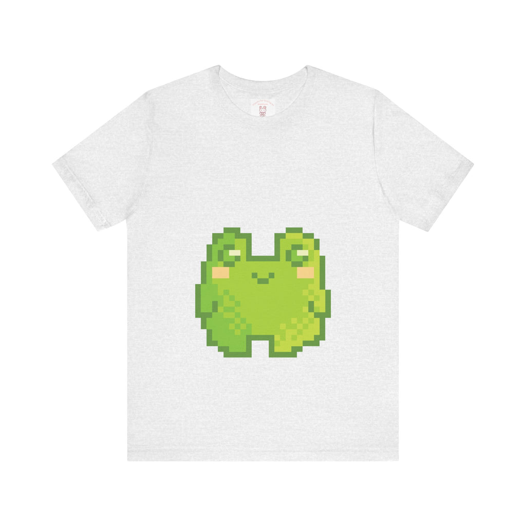 Pixel Frog Tee — Cute Retro 8-Bit Frog Graphic T-Shirt