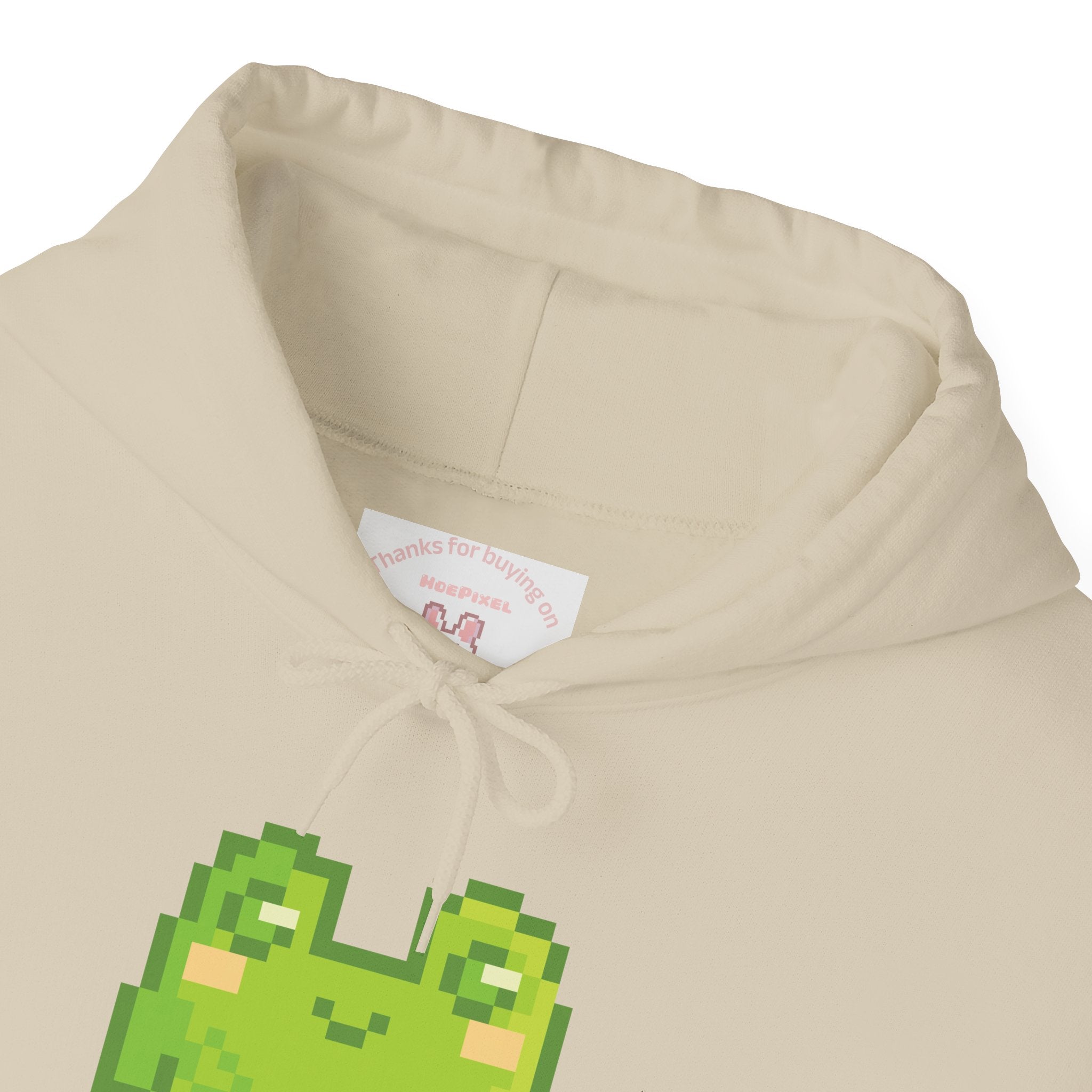 Pixel Frog Hoodie — Cute Retro 8‑Bit Style Sweatshirt
