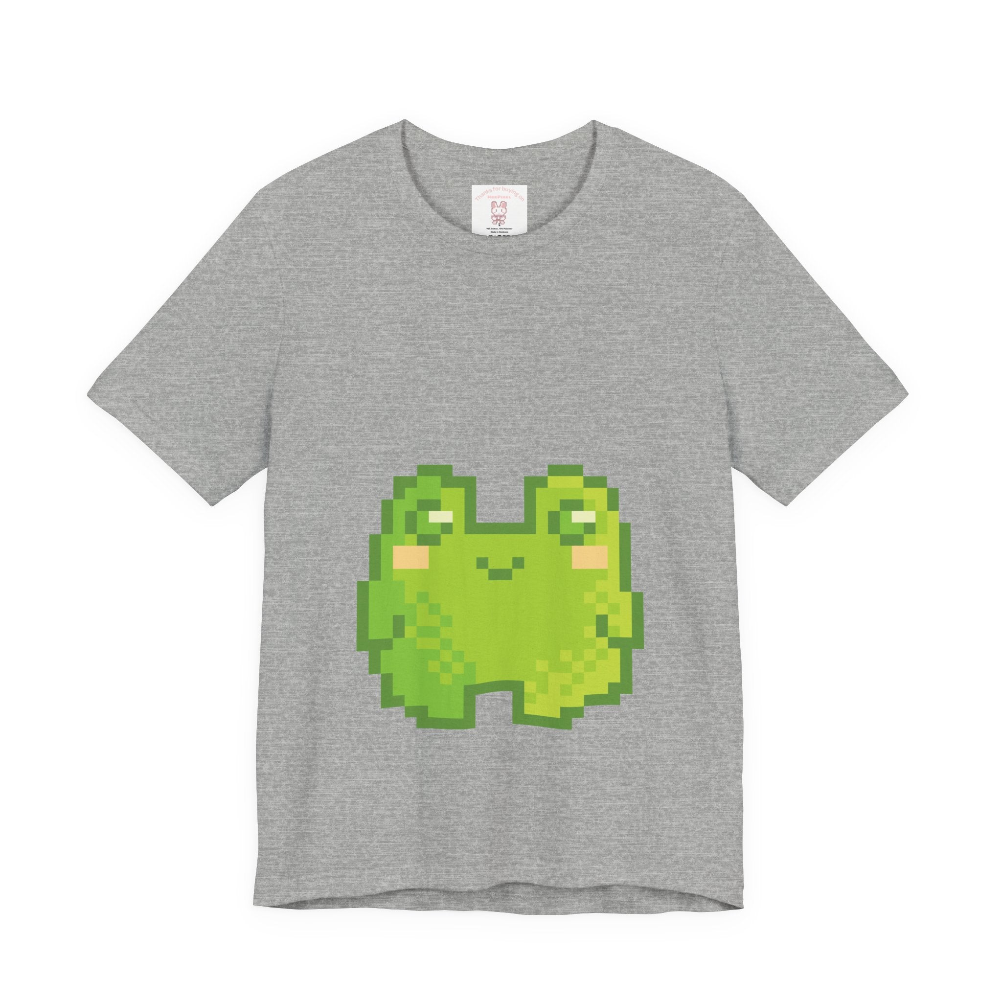 Pixel Frog Tee — Cute Retro 8-Bit Frog Graphic T-Shirt