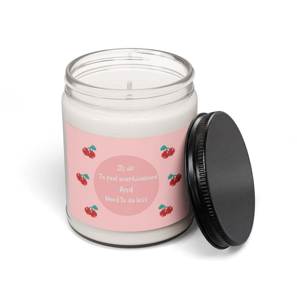 Soy Candle — "It’s OK to Feel Overwhelmed and Need to Do Less"
