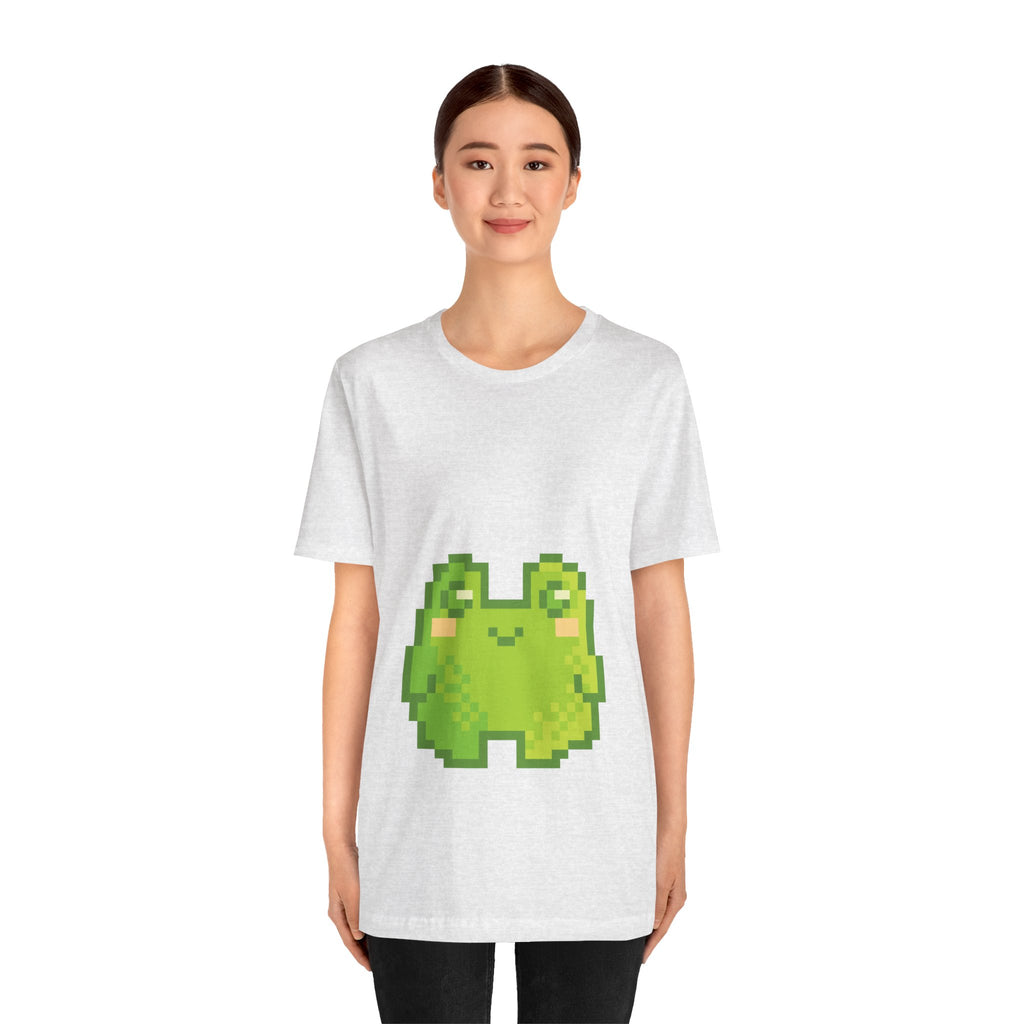 Pixel Frog Tee — Cute Retro 8-Bit Frog Graphic T-Shirt