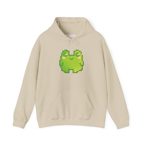 Pixel Frog Hoodie — Cute Retro 8‑Bit Style Sweatshirt
